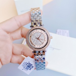 Đồng Hồ Michael Kors MK3446 Mini Darci Crystal Pave Đính Full Đá Size ...